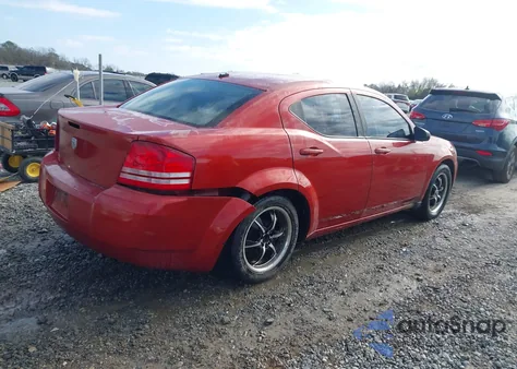 2008 Dodge Avenger Se z USA, uszkodzony, nr VIN 1B3LC46K88N104319